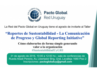 Pacto Global Uruguay - 30 de agosto